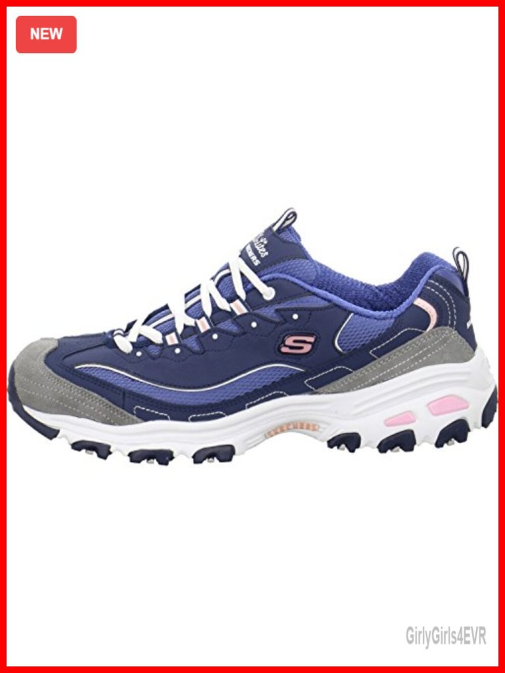 D'Lites New Journey Sneaker Air-Cooled Memory Foam Lace-Up Athletic Shoe